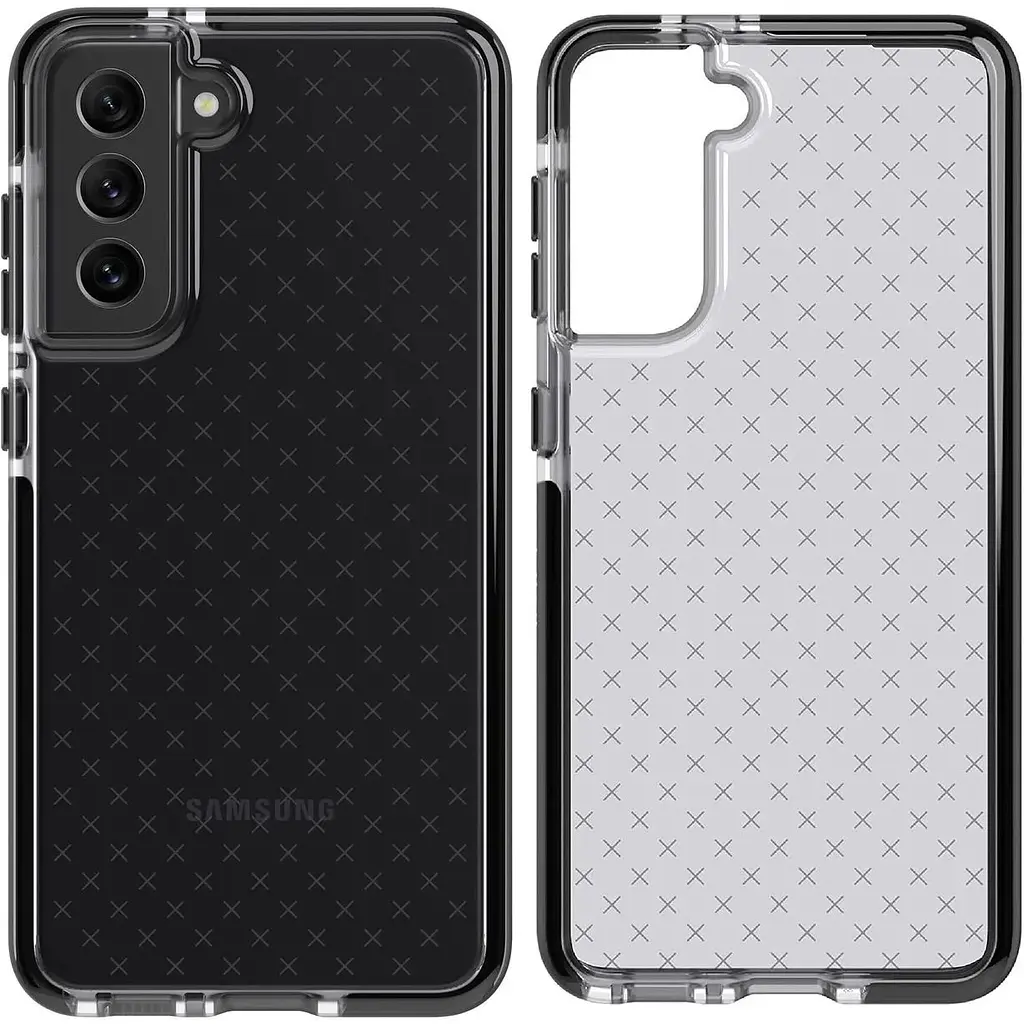 Оригінальний протиударний чохол Tech21 Evo Check Samsung Galaxy S21 FE Black T21-9080 - фото 6