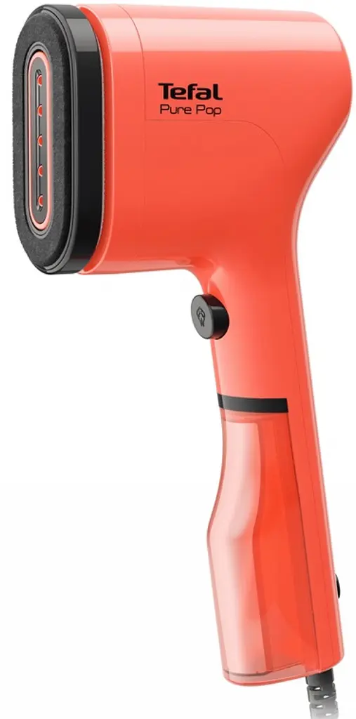 Tefal Отпариватель компактный Pure Pop, 1300Вт, 70мл, постоянный пар - 20гр, красный - фото 2