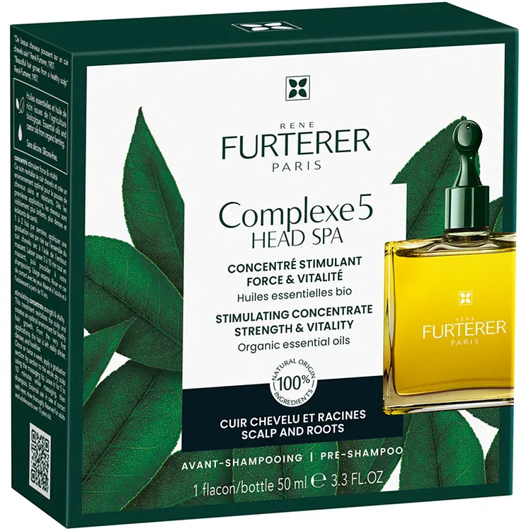 Cтимулюючий рослинний концентрат Rene Furterer Complexe 5 Head Spa, 50 мл - фото 2