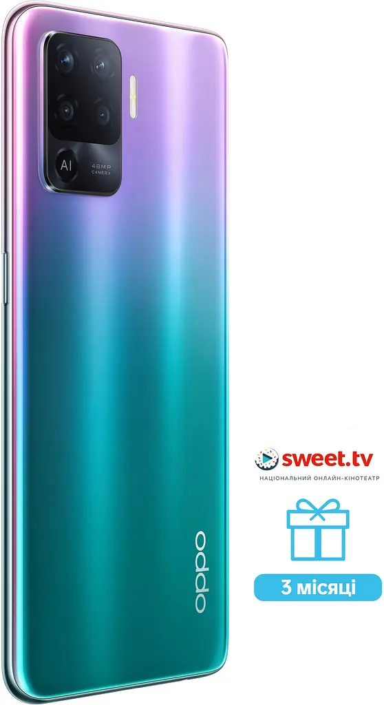 Смартфон OPPO Reno 5 Lite 8/128GB Fantastic Purple (Global) ВІТРИНА - фото 6