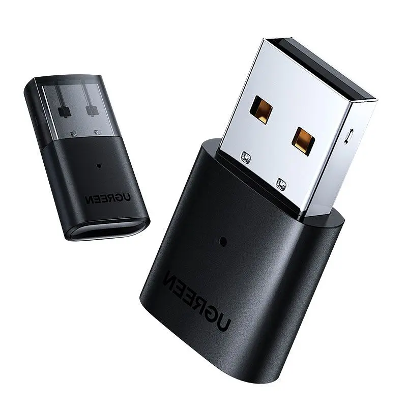 Адаптер Bluetooth 5.0 USB RTL8761BUV CM390 UGREEN Black (80889) - фото 5