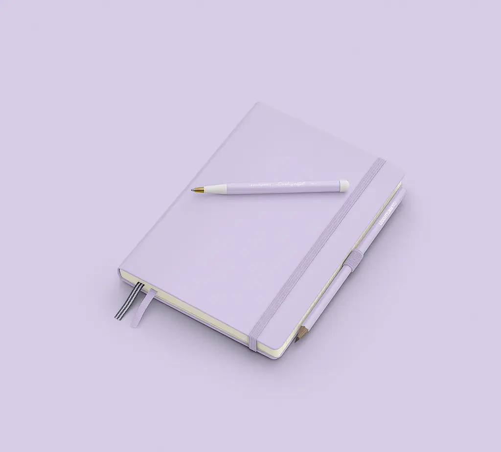 Блокнот Leuchtturm1917, Smooth Colours, Середній, Lilac, Клітинка (365483) - фото 2