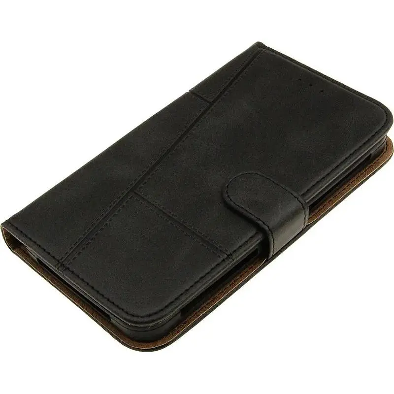 Чохол-книжка Toto Book Silicone Slide Universal Cover 6.5" (№1) Black - фото 3