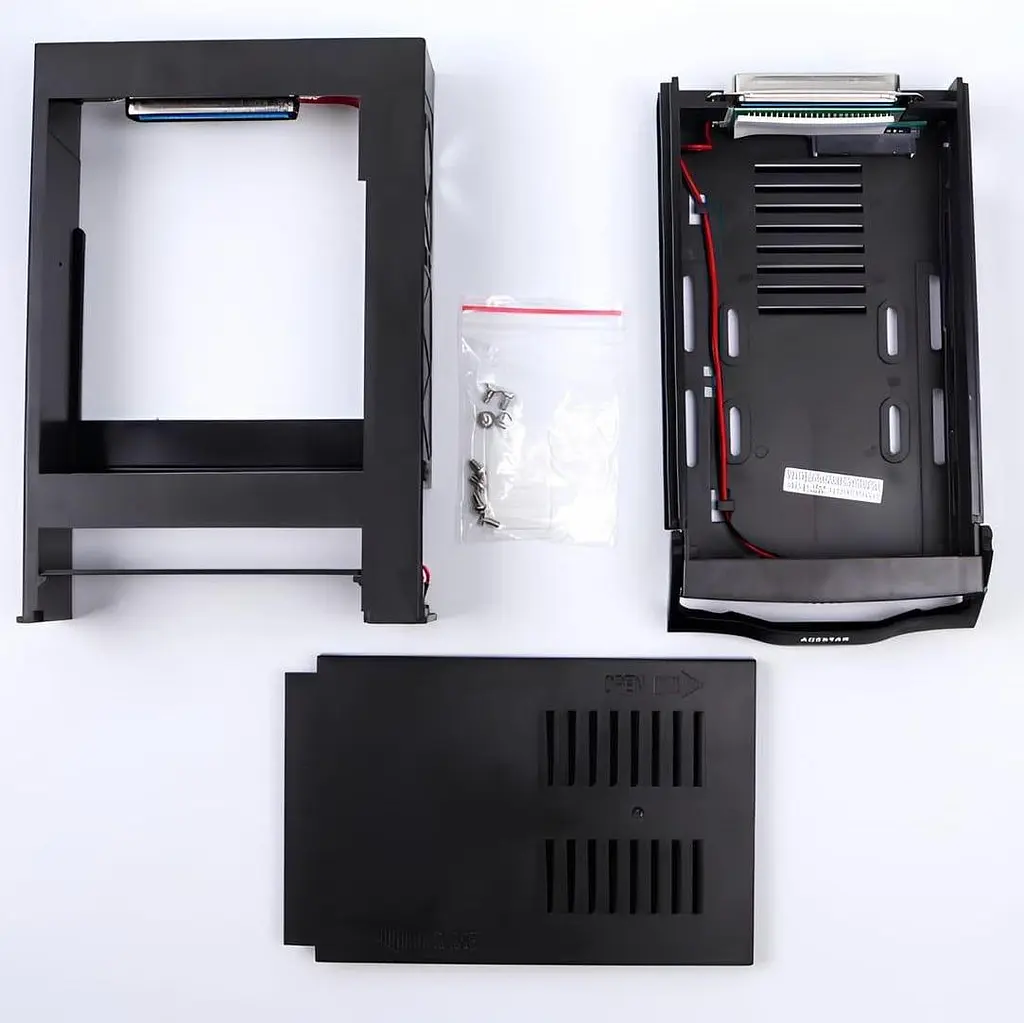 Зовнішня кишеня AgeStar SATA SR3P-S-1F(BLACK), чорний (SR3P-S-1F(BLACK)) - фото 4