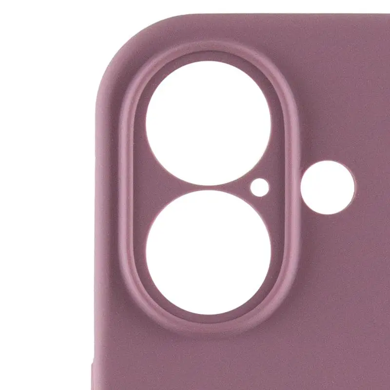 Чохол Silicone Case Full Camera Protective (AA) для Apple iPhone 16 Plus (6.7) Ліловий / Lilac Pride - фото 4