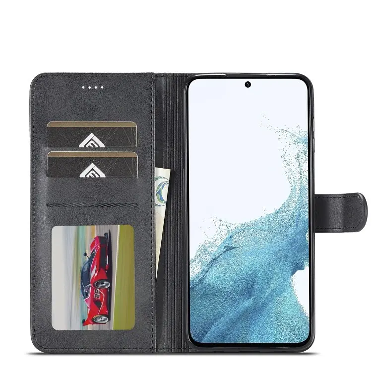 Чохол книжка LC.IMEEKE Calf Texture Samsung Galaxy A54 5G - чорний Якщо ви шукаєте дійсно корисний аксесуар, який може ефективно - фото 2
