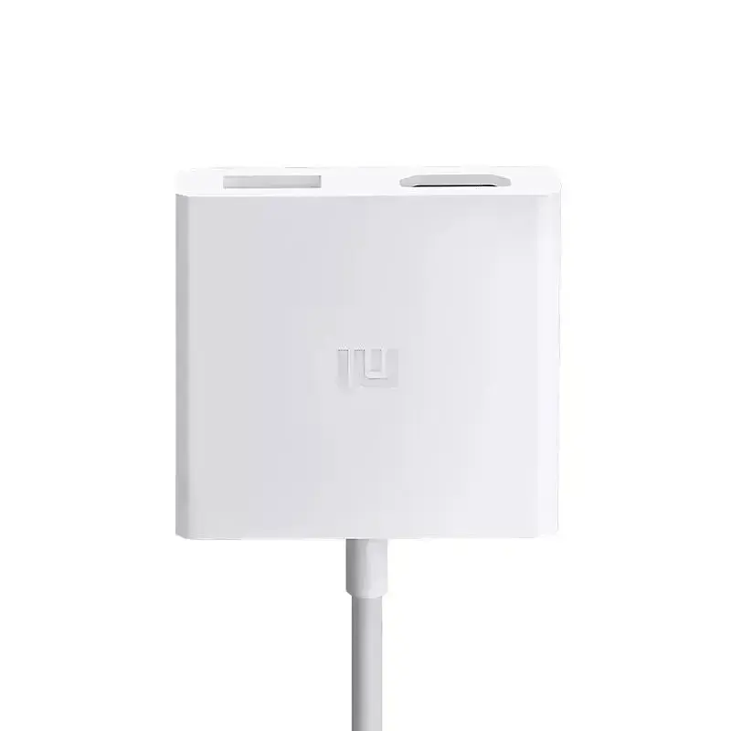 Адаптер переходник Xiaomi Adapter Type-C to USB HDMI (XMZJQCH2TM) - фото 3