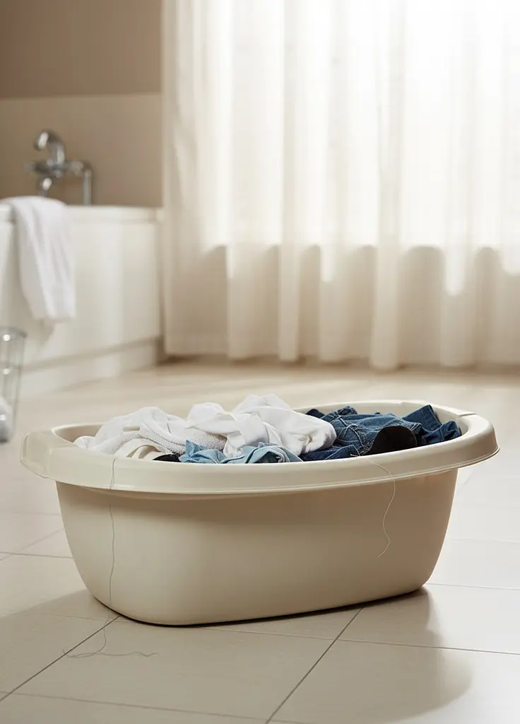 Таз Stars Plast овальний бежевий 25 л (94038/беж) - фото 3