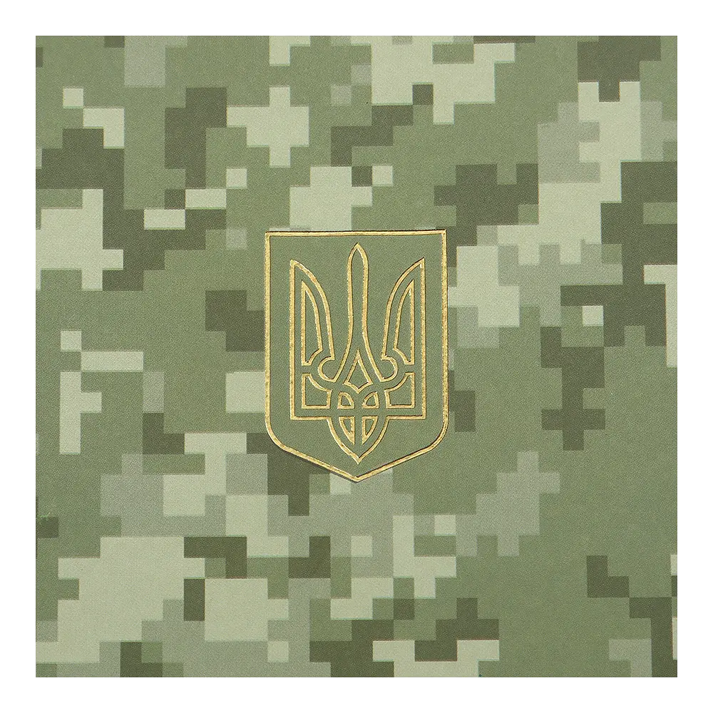 Щоденник датований Buromax Military 2026 A5 штучна шкіра хакі (BM.21134-59) - фото 4