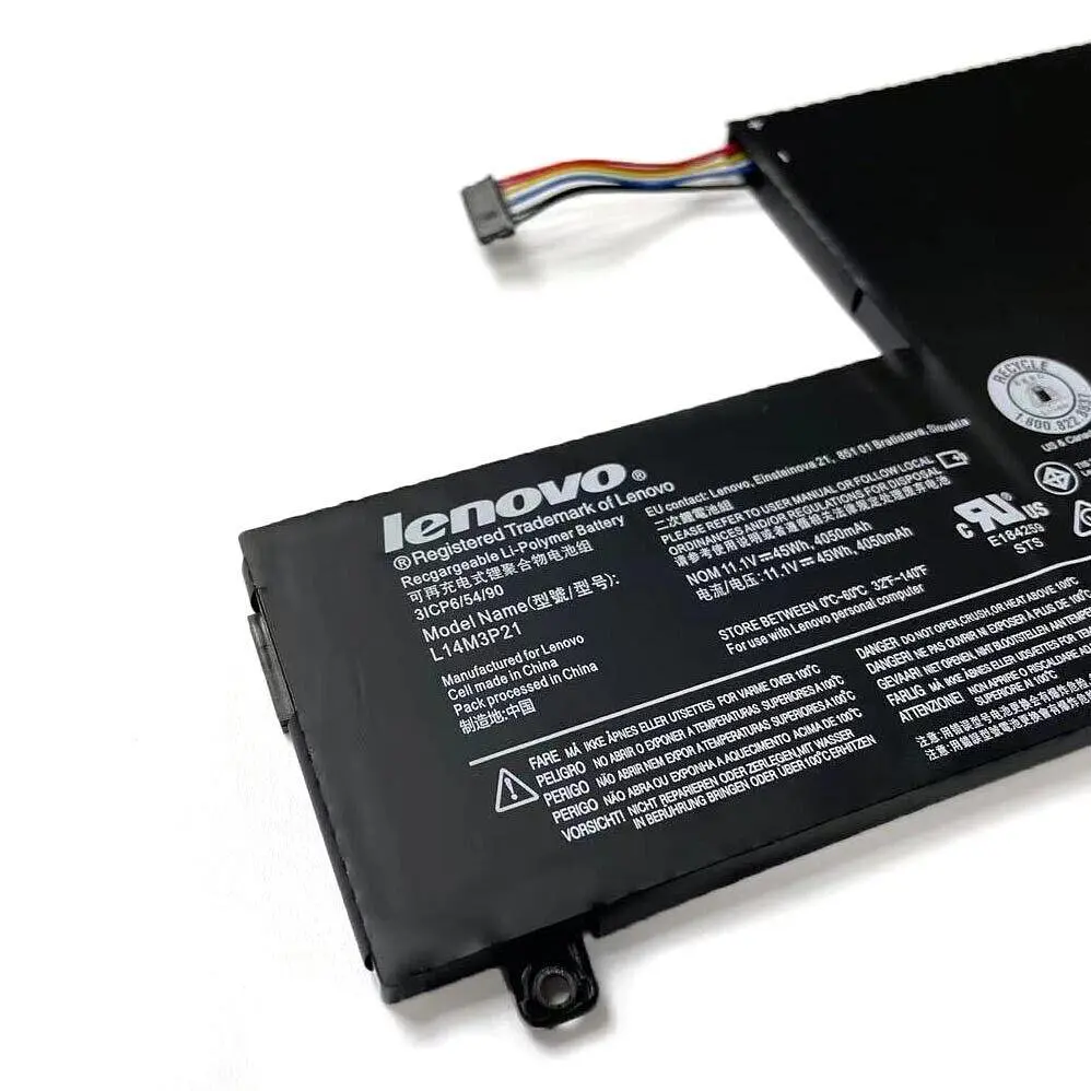 Акумулятор для ноутбука Lenovo IdeaPad 500S-14ISK 500S-15ISK 510S-14IKB 510S-15ISK (L14M2P21, L14L2P21) ТИП C - фото 2