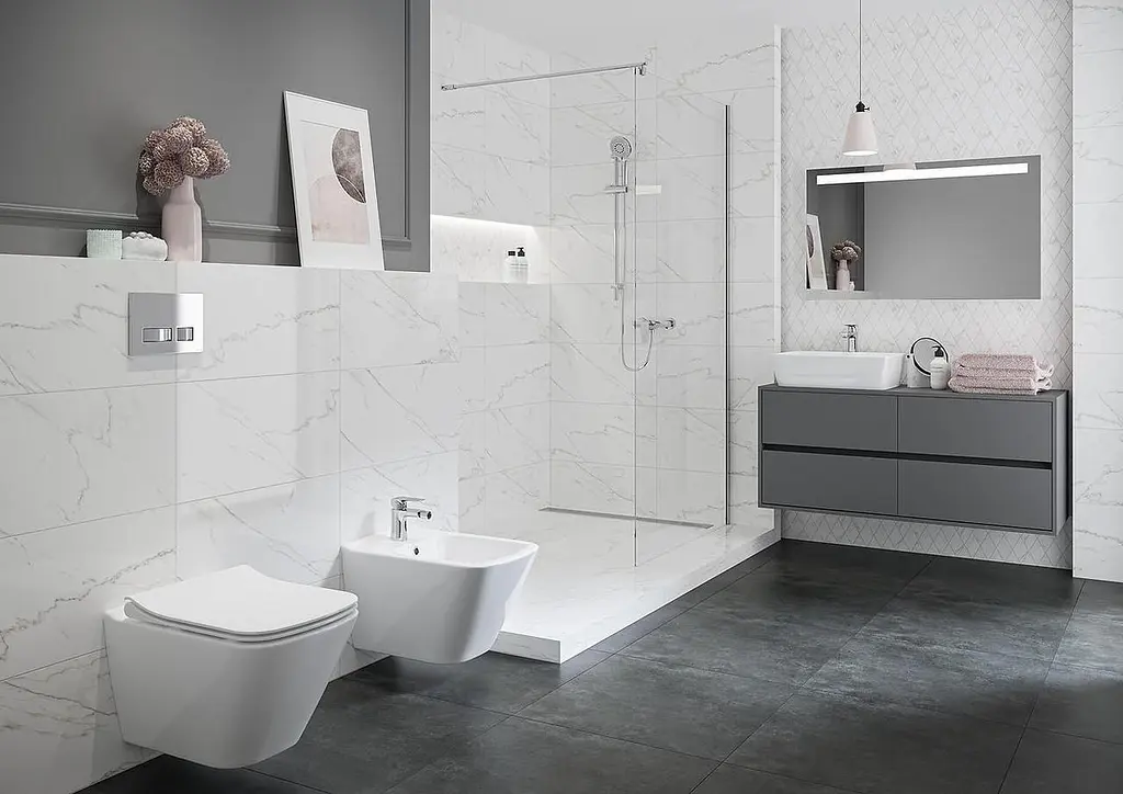 Унітаз підвісний CET B220 Cersanit City Square CleanOn з дюропластовим Slim сидінням SoftClose+QuickRelease 30412 - фото 5