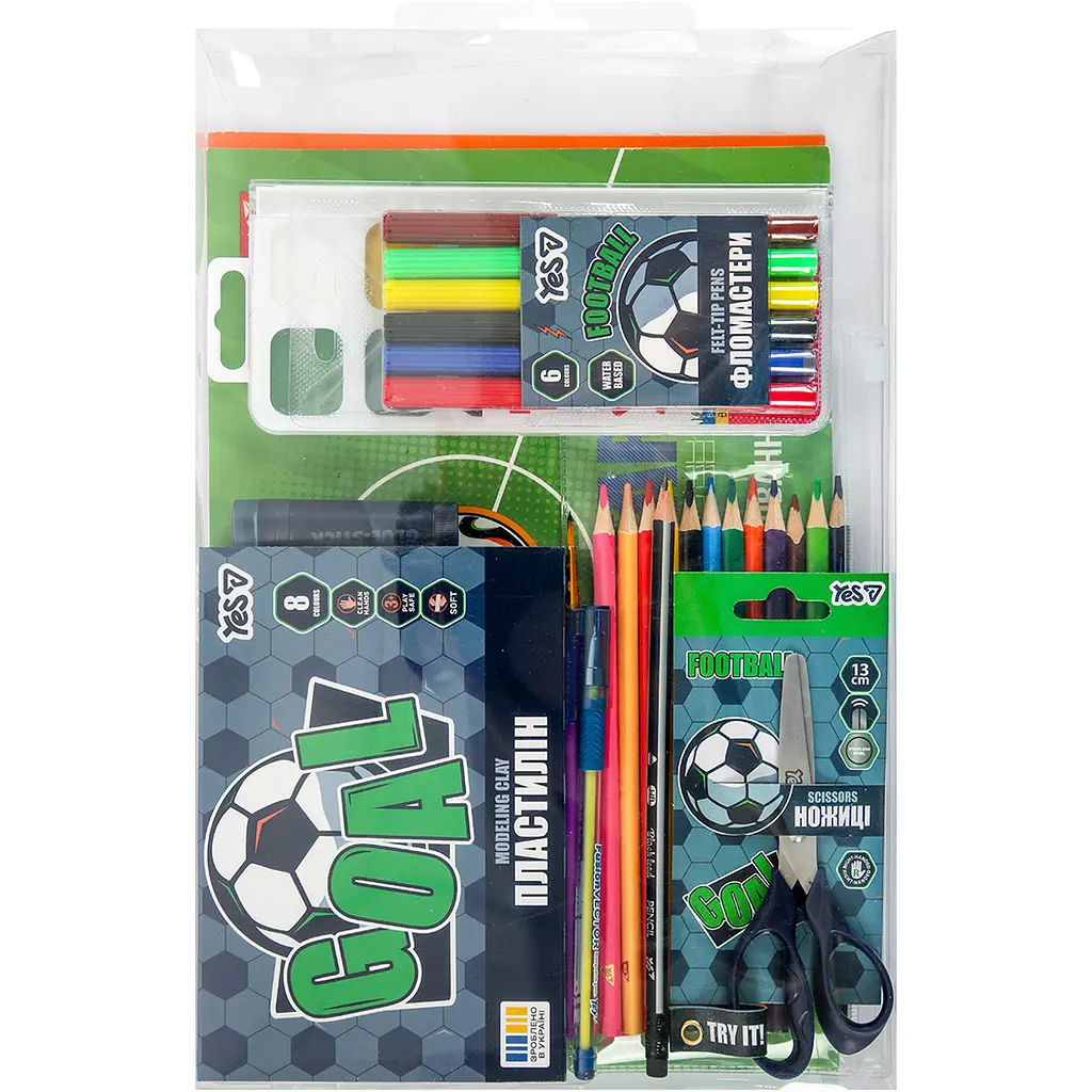 Набір канцелярії Yes Football (450260)