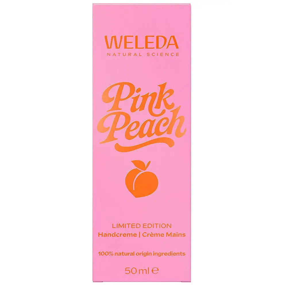 Уцінка. Крем для рук Weleda Pink Peach легкий 50 мл - фото 2
