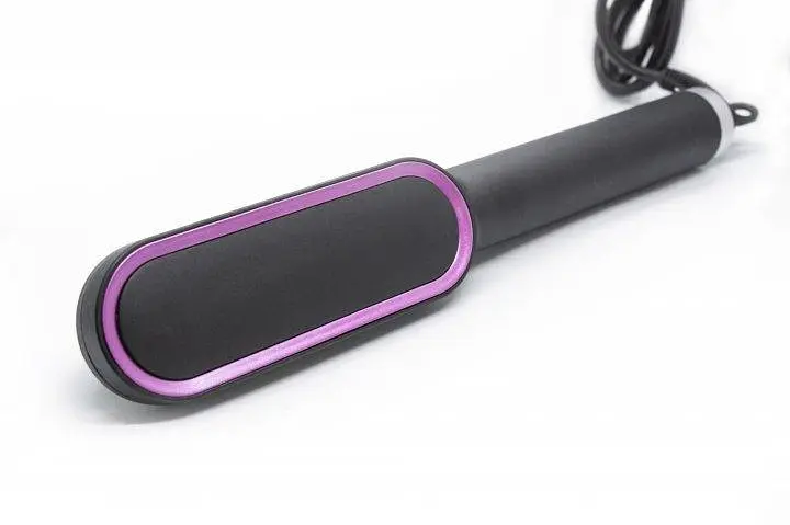 Розчіска – випрямляч Hair Straightener 909B для випрямлення волосся • Праска щітка з турмаліновим покриттям - фото 2