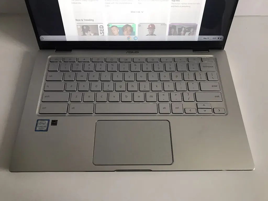 Ноутбук ASUS Chromebook Flip C434T (i3-8100Y / 8GB / eMMC 64GB / 14" 1920x1080 IPS) б/у - фото 4