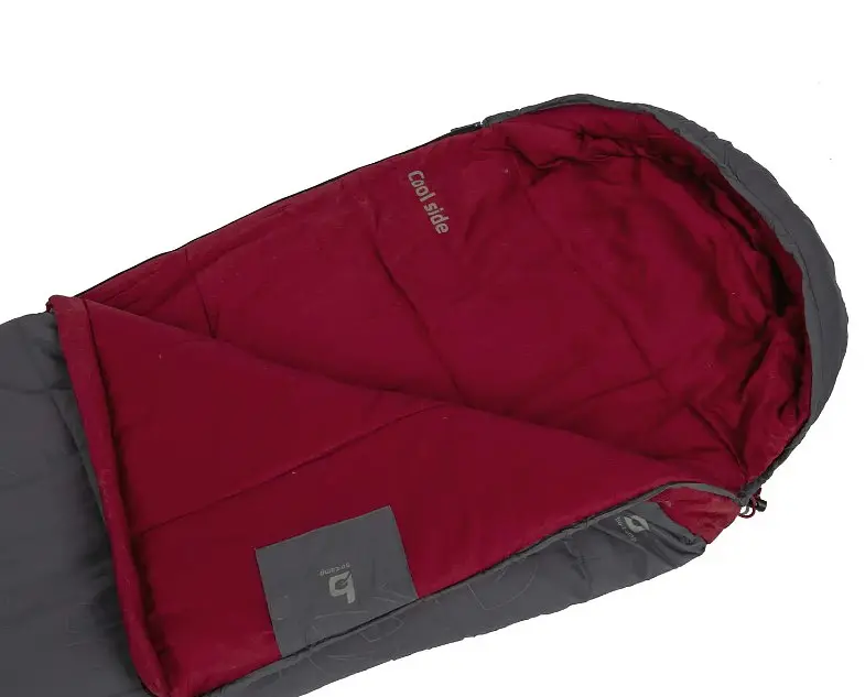 Спальный мешок Bo-Camp Uda Cool/Warm Golden -10° Red/Grey (3605898) (DAS301483) - фото 5