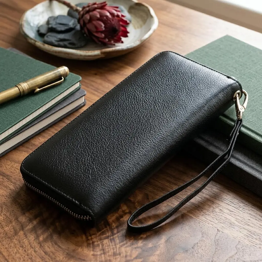 Гаманець шкіряний жіночий ST Leather 19292 чорний - фото 3