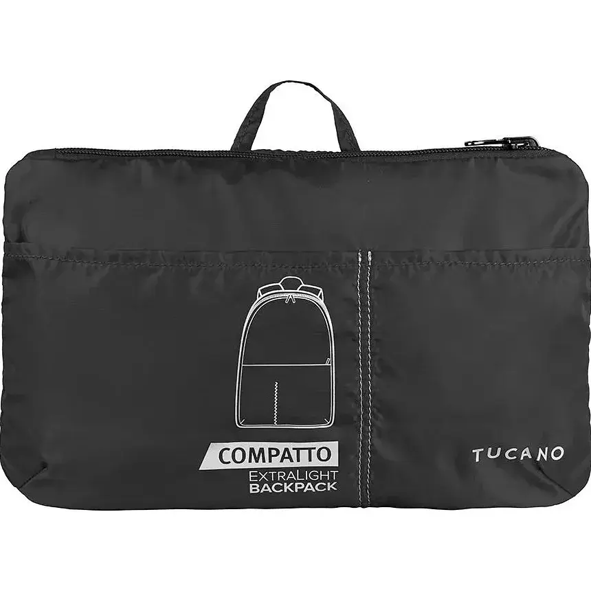 Рюкзак Tucano Compatto Eco XL Black (BPCOBK-ECO-BK) [131803] - фото 7