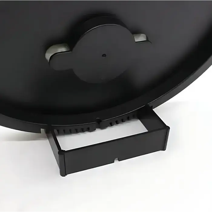 Електронний годинник настінний 26 см від USB, DS-3813L/ Цифровий годинник на стіну Чорний - фото 4