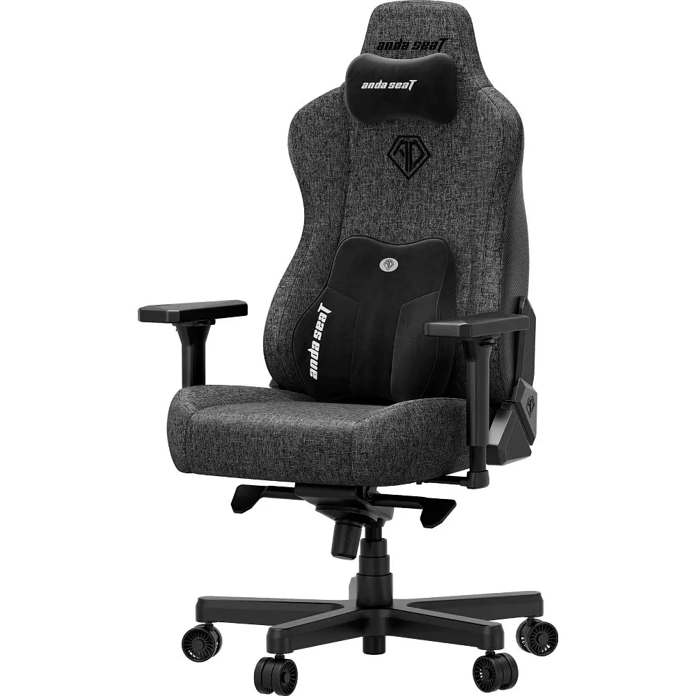 Крісло ігрове Anda Seat Kaiser 3E XL Dark Grey Fabric (AD23YC-XL-09-GB-CF-G01) - фото 6