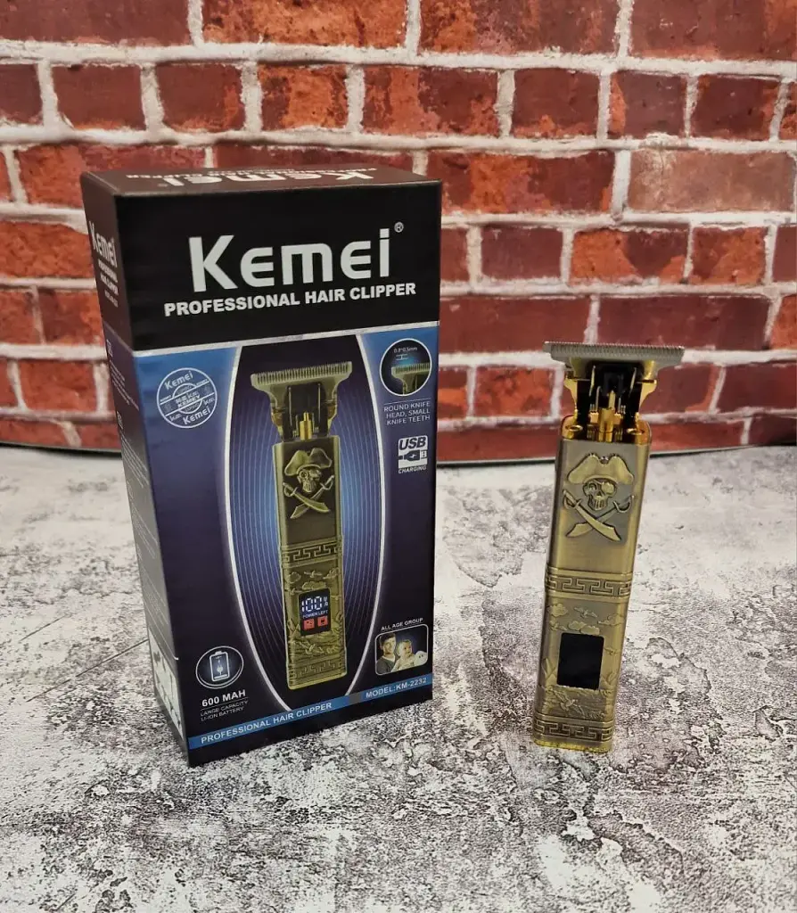 Професійний тример Kemei KM-2232 з LED-дисплеєм (Акумуляторний) - фото 2