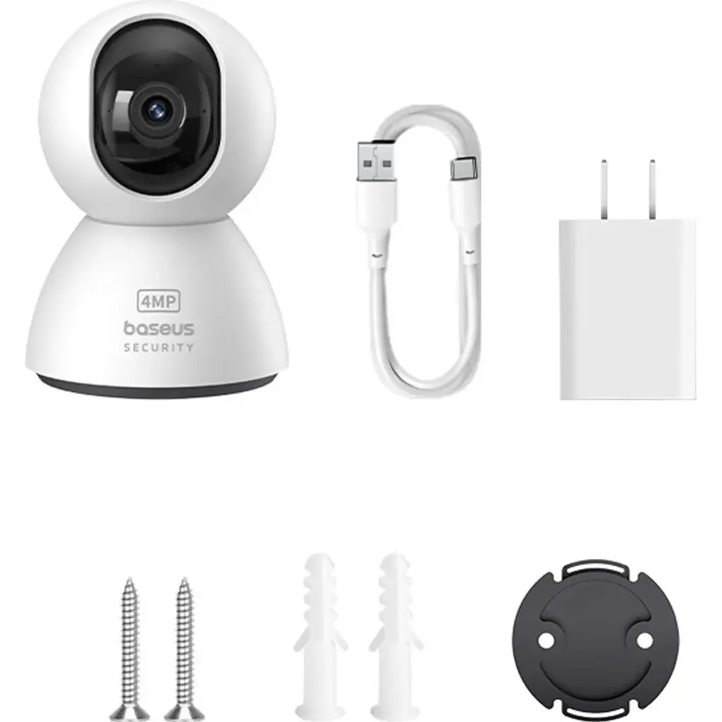 IP-камера видеонаблюдения Baseus Security P1 Indoor Camera 3K S0TV012132 White - фото 6