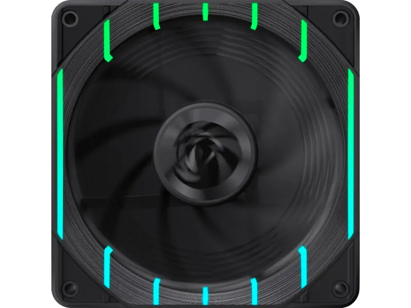 Корпусний вентилятор Gamemax Tornado T12 ARGB-R Black - фото 3