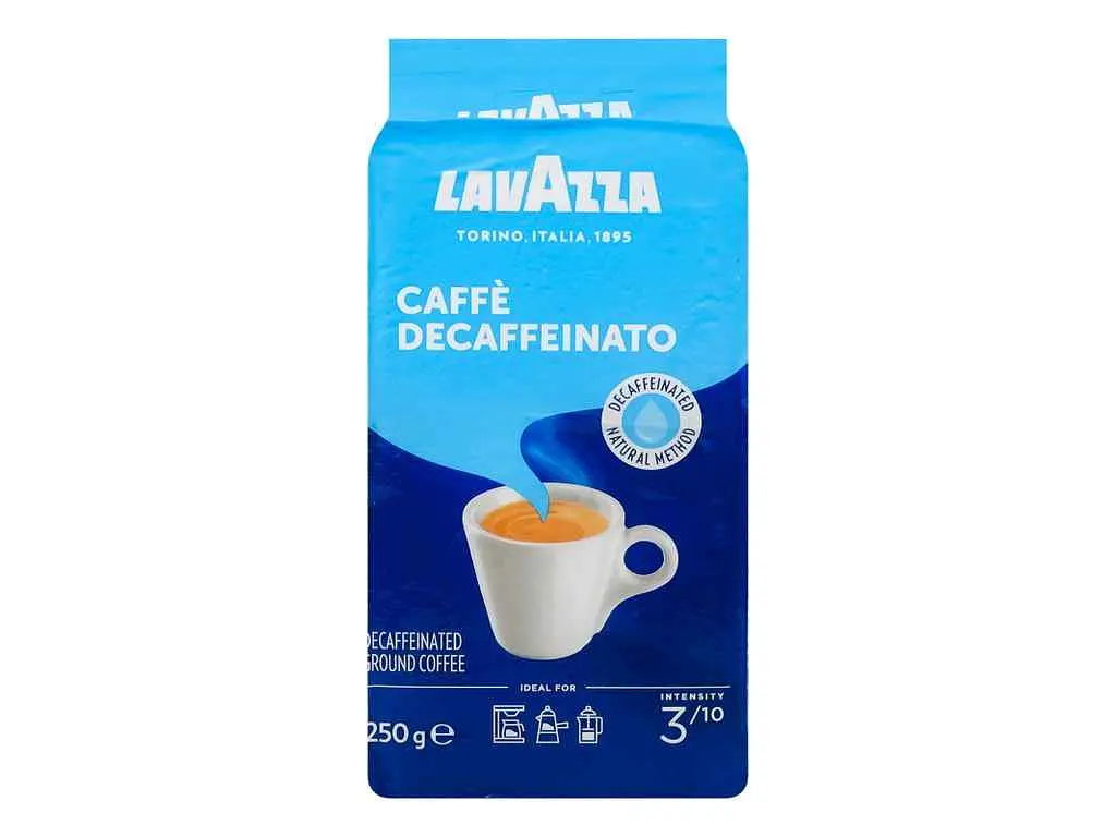 Кава мелена без кофеїну Lavazza 250г Decaffeinato без кофеїну