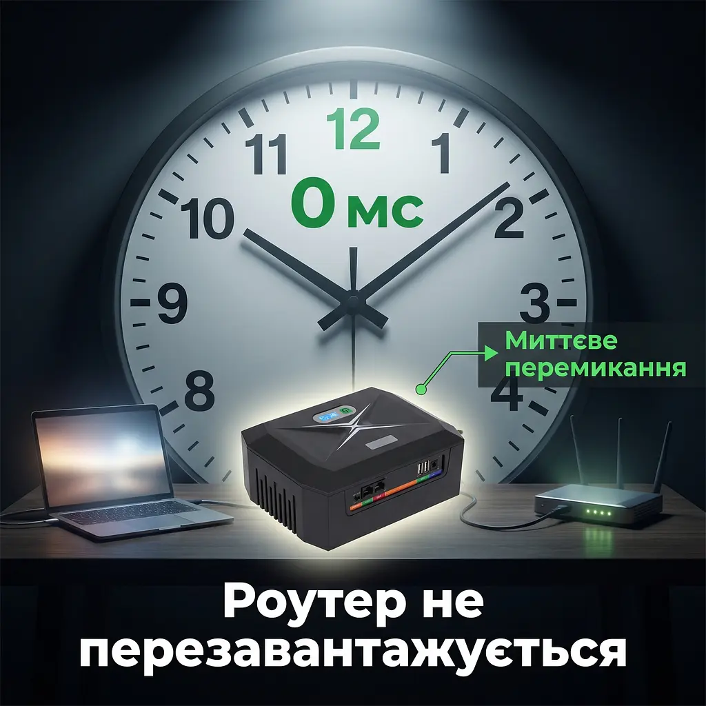 ДБЖ Somo 100Вт 20800мАг — безперебійне живлення роутера, ONU і ноутбука з виходом 19В та PoE - фото 2