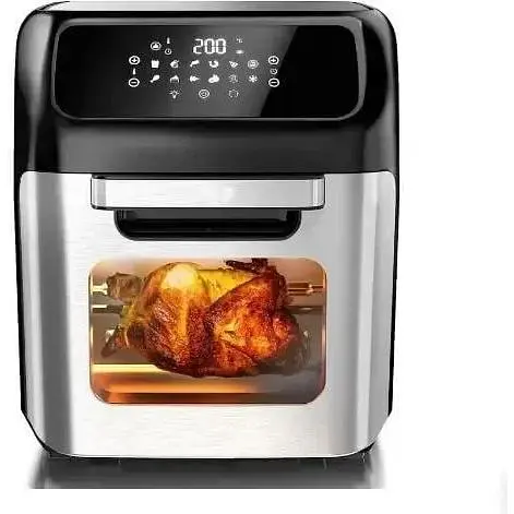 Аэрофритюрница безмасляная Royalty Line AFO-12601 мультипечь 1800 Вт чаша 12 л таймер 90 мин до 200°C - фото 2