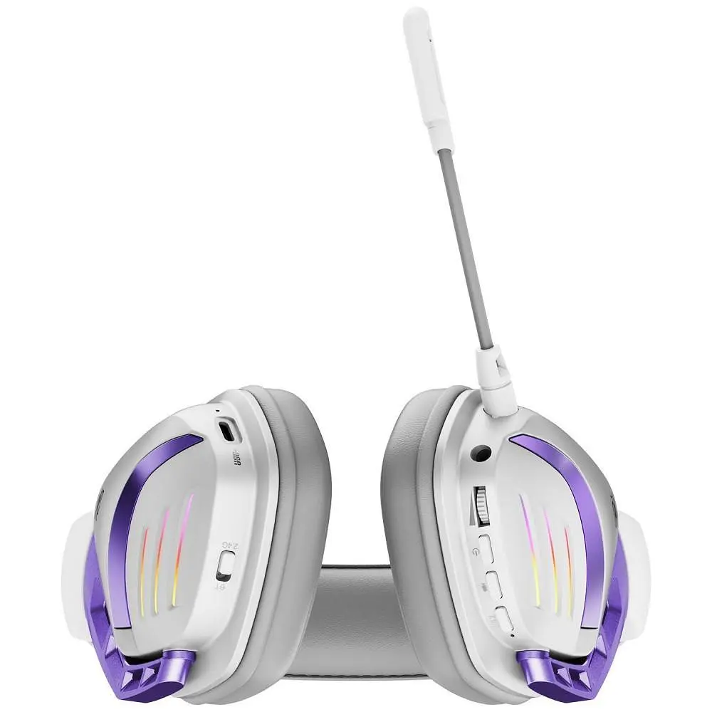 Ігрова гарнітура Proove Gaming Rage (APP) white/purple (WHRG00020002) - фото 7