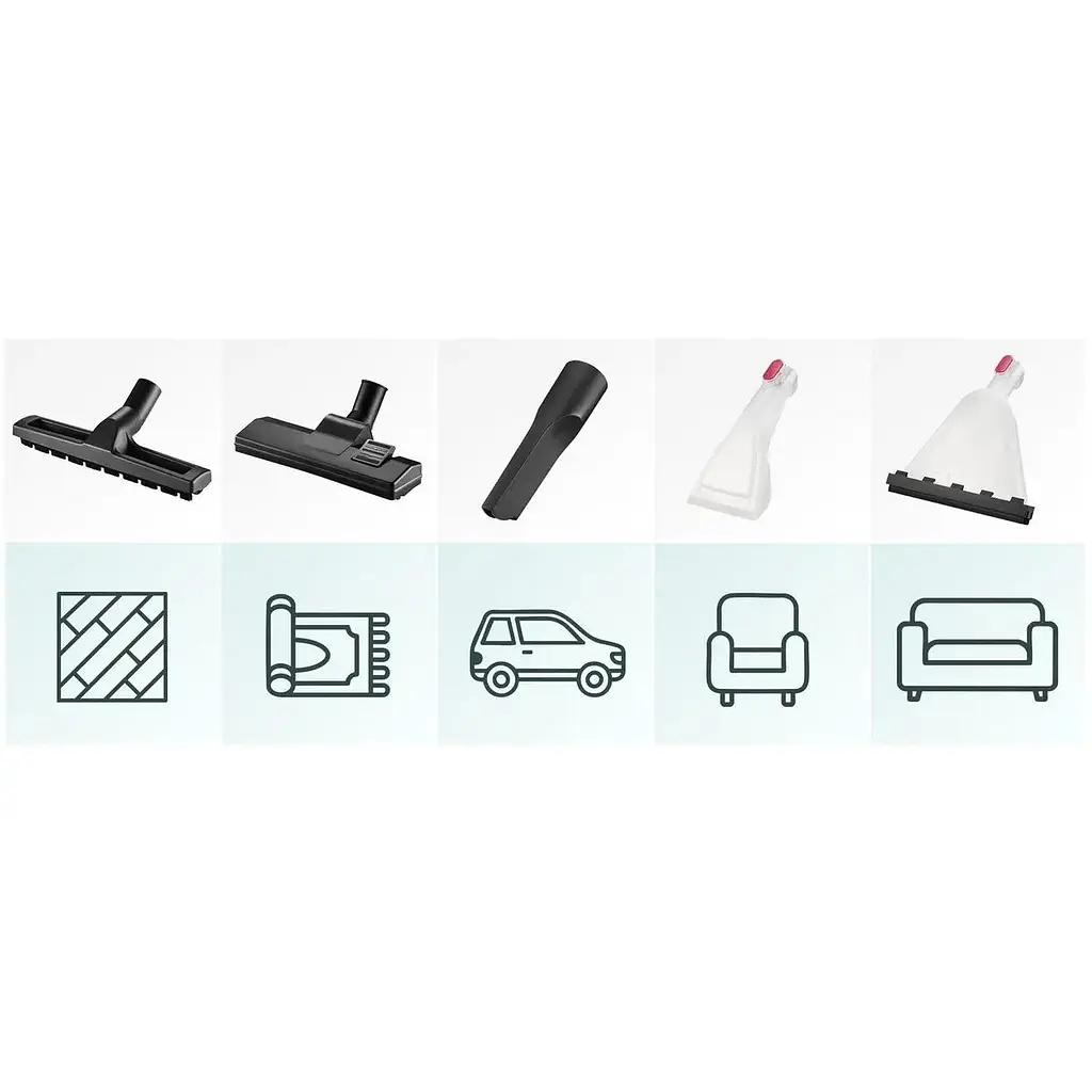 Пылесос Tokachi Aqua Boost 2200W многофункциональный моющий - фото 9