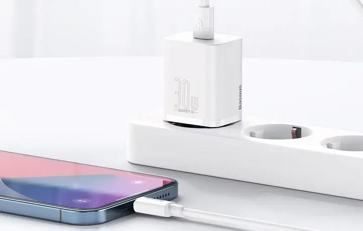Зарядний пристрій Baseus Super Si Quick Charger IC 30W EU білий (CCSUP-J02) CCSUP-J02 - фото 2