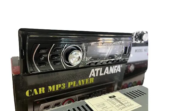 Автомагнитола XPRO Atlanfa AT-2011 2 выхода однодиновая USB SD FM AUX черный (lp-90963_334) - фото 4