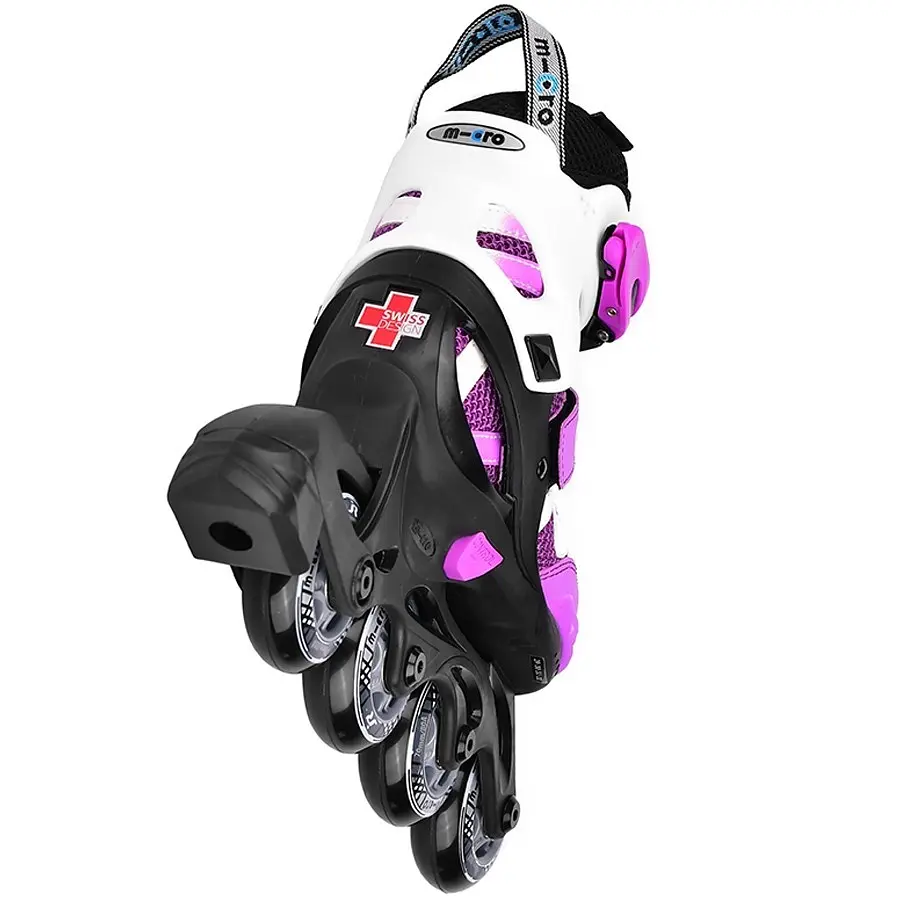 Ролики дитячі Micro NEW Shaper 37-40 Фіолетовий - фото 2