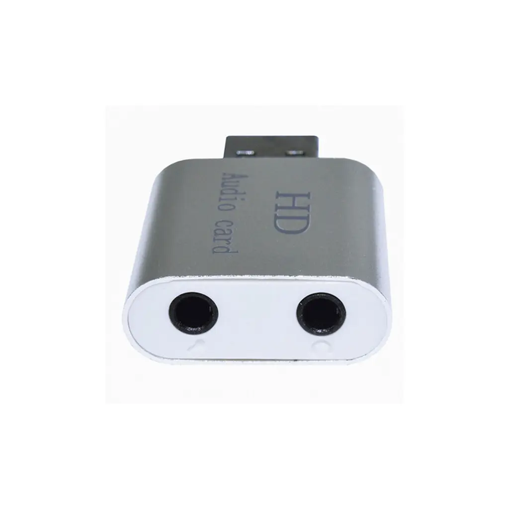 Звуковая плата Dynamode USB-SOUND7-ALU silver - фото 2