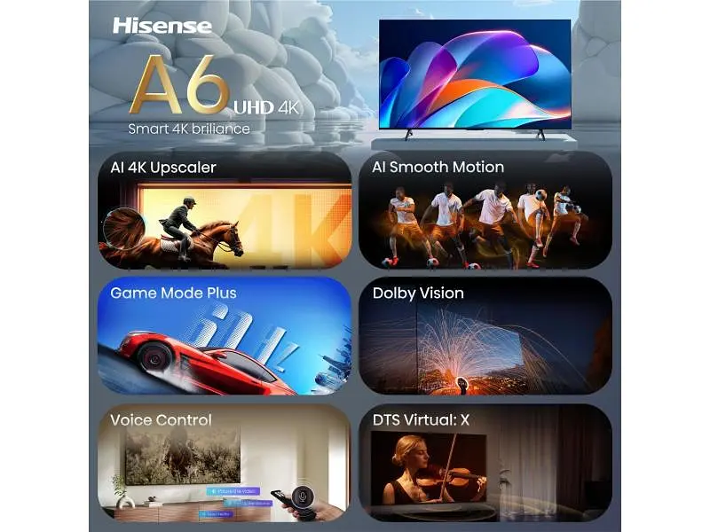 Телевізор Hisense 55A6S - фото 10