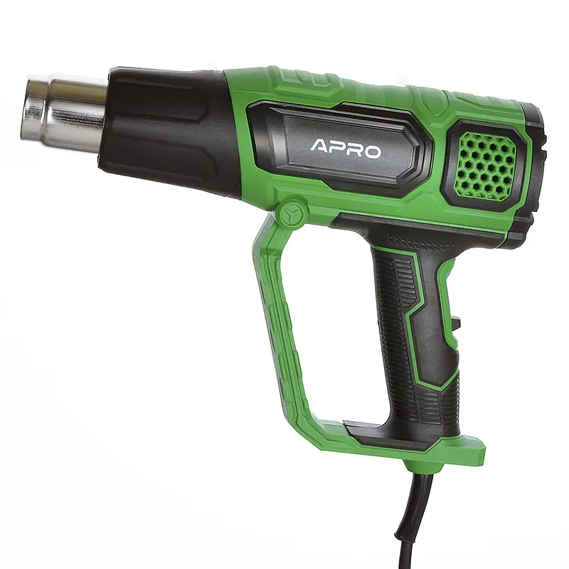 Фен строительный Apro F2000 2 режима 350/600°C 300/600 л/мин 2000 Вт 30412 - фото 4