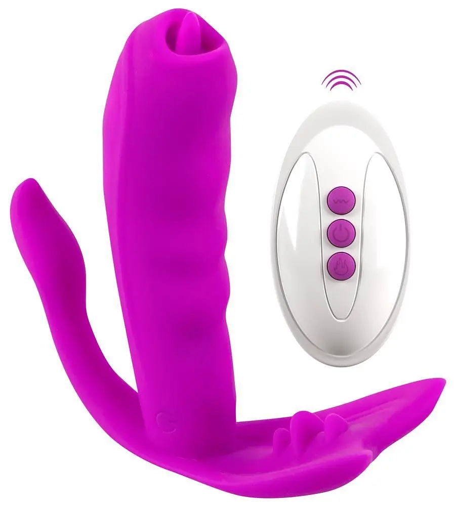 Вібратор Javida Licking Panty Vibe, 11 см (рожевий)