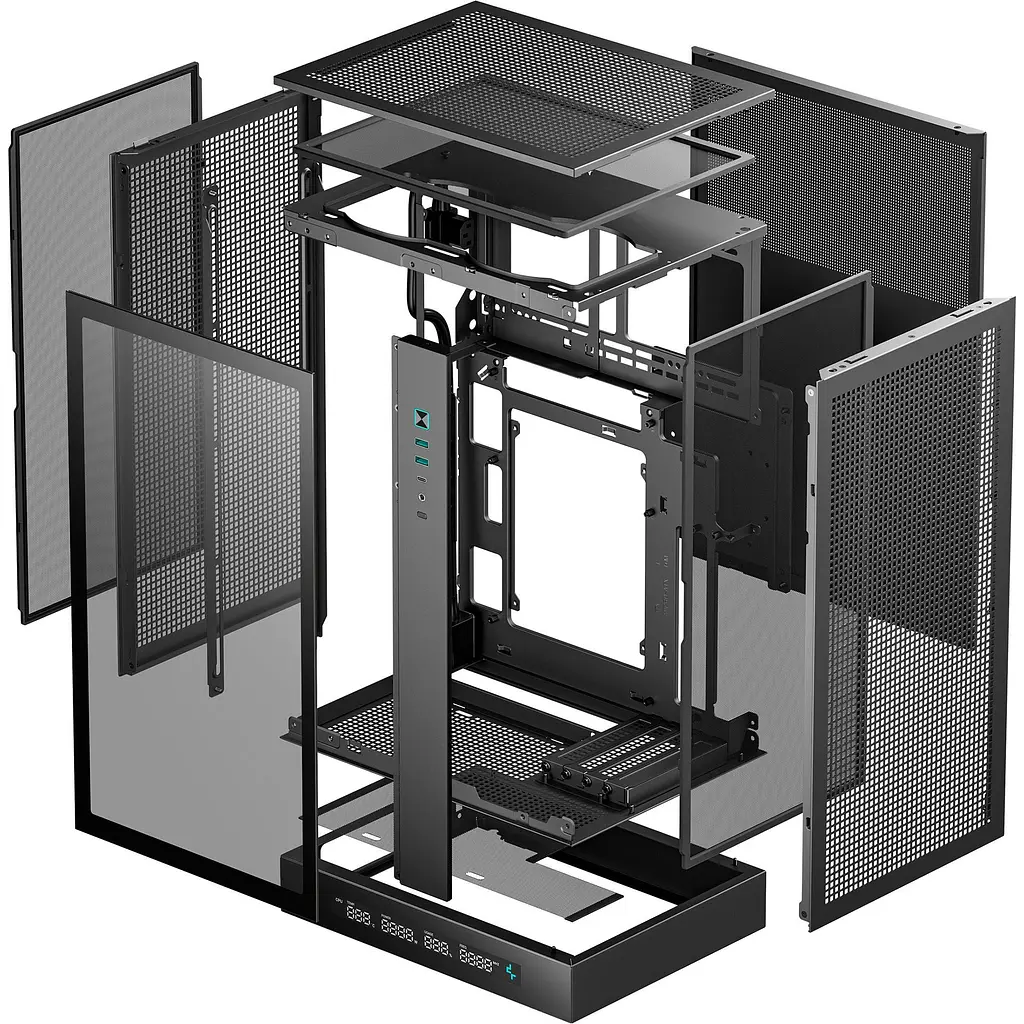 Корпус Deepcool CH270 Digital Black (R-CH270-BKNDM0-G-1) [146732] - фото 10