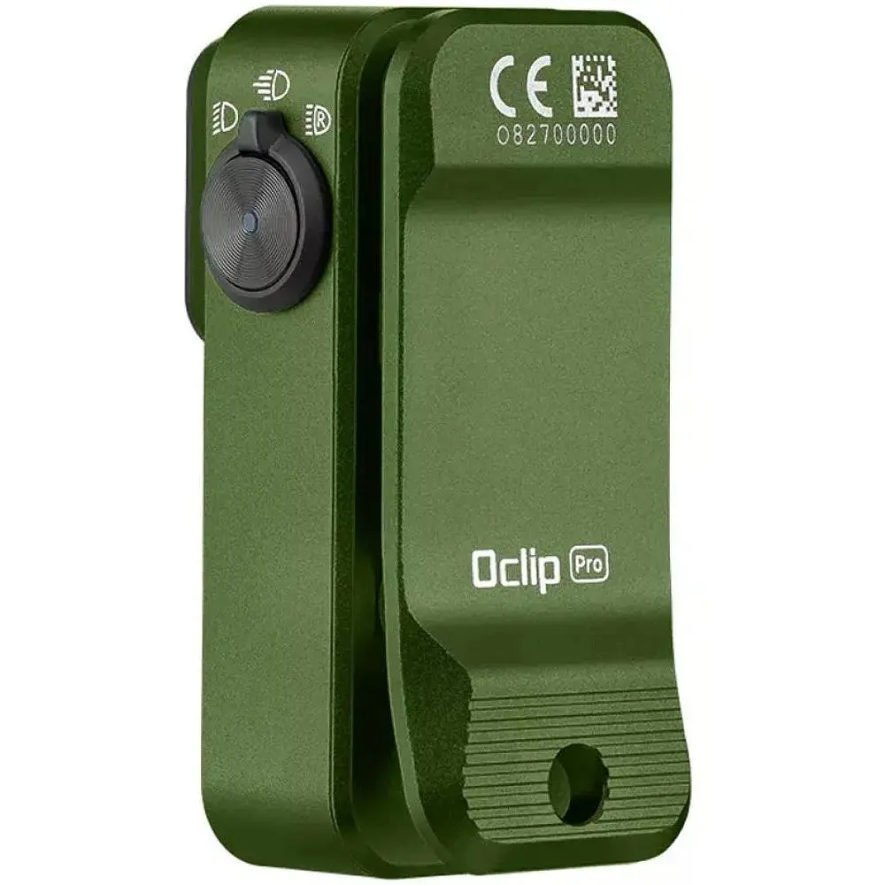 Фонарь Olight Oclip Pro OD Green - фото 7