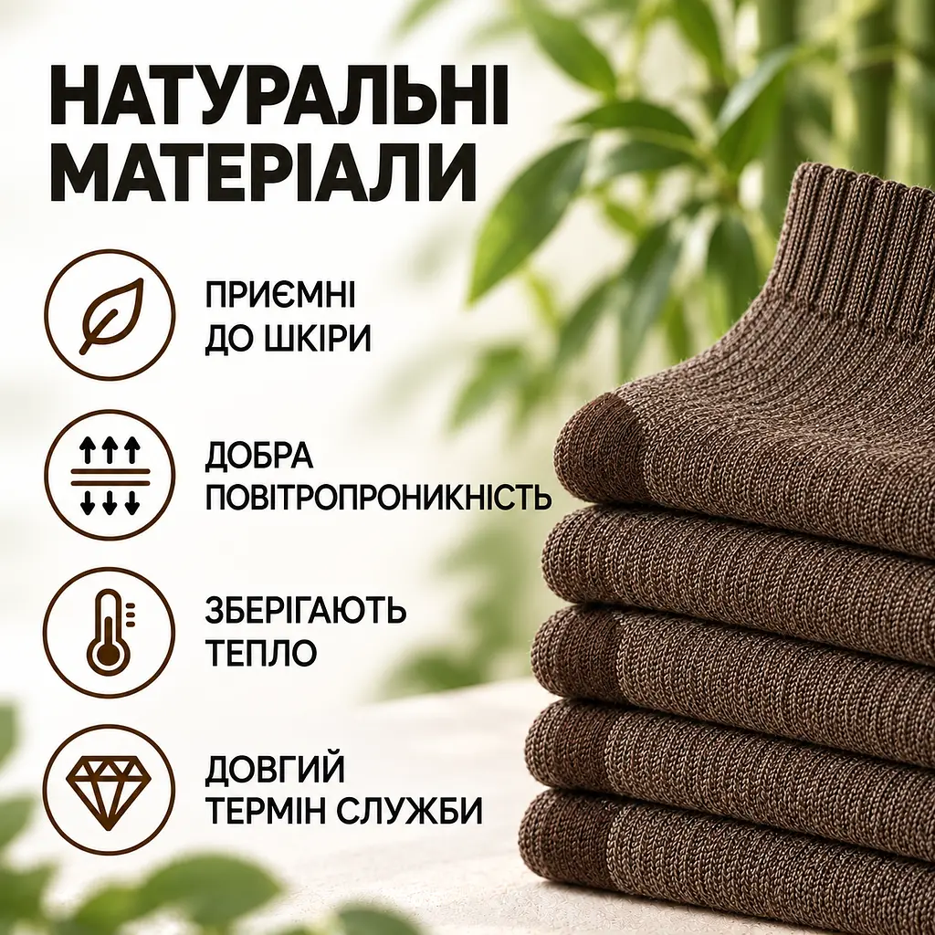 Універсальні чоловічі шкарпетки махрові розмір 39-46 Solve — термо-шкарпетки , 5 пар, KT7003709 - фото 6