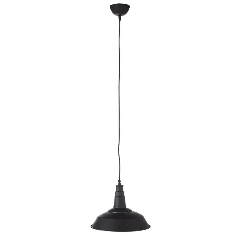 Люстра Brille подвесная лофт для кухни E27 60W BK (BL-221S/1) - фото 4