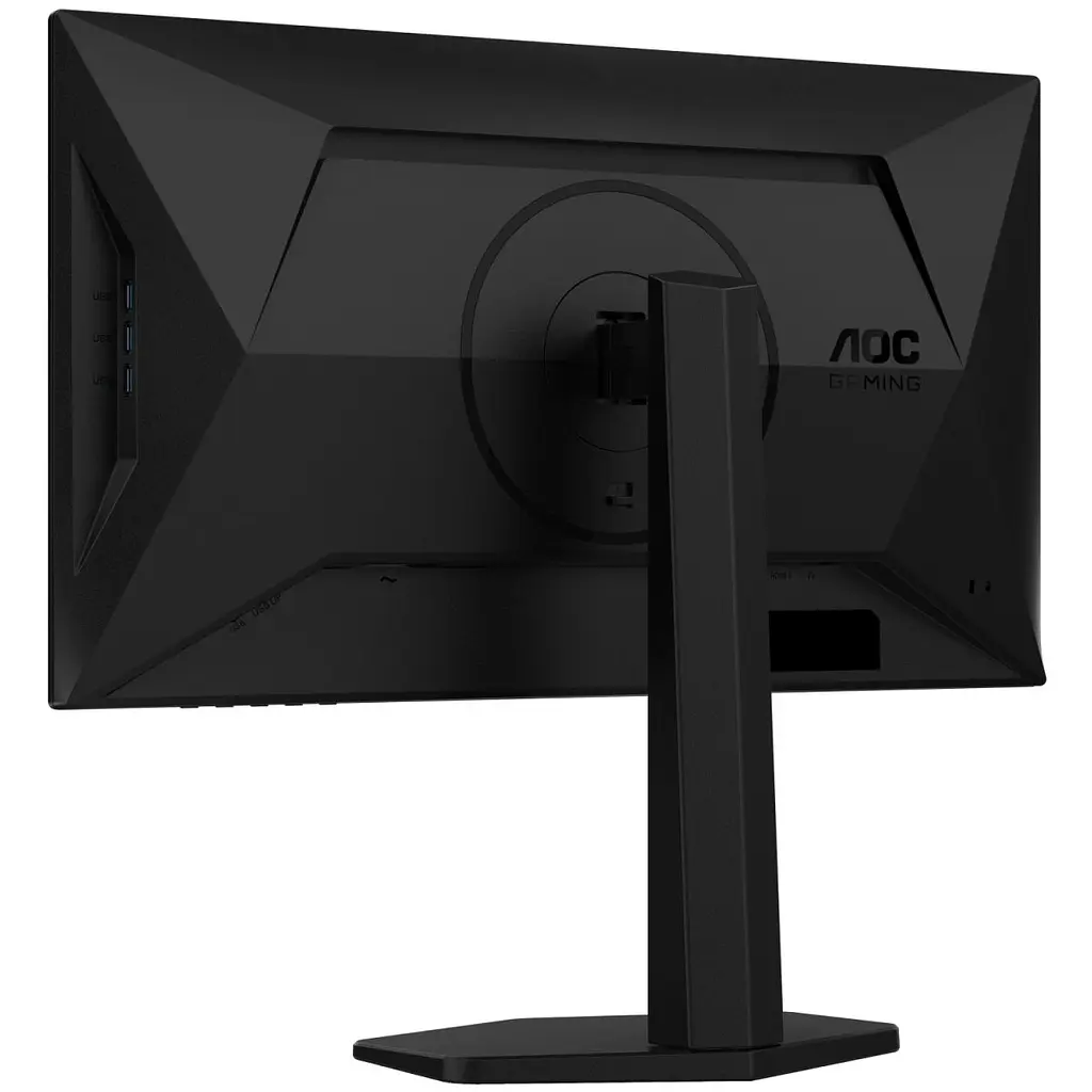 Монітор TFT 24.5" AOC 25G4SXU, Fast IPS, 300 Гц, 2xHDMI, DP, HAS, Pivot, чорно-сірий (25G4SXU) - фото 3