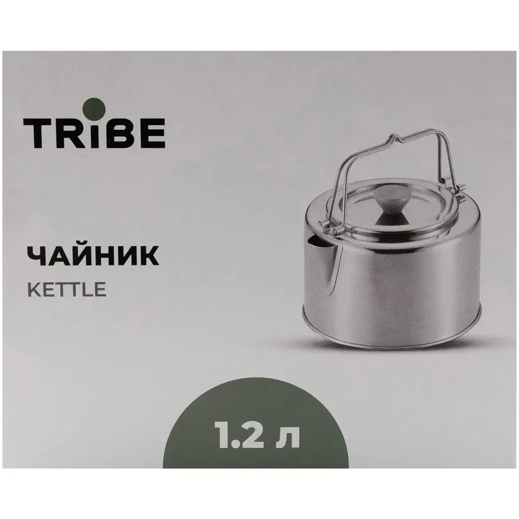 Чайник туристичний Tribe Kettle 1,2 л сталевий (T-FI-0010-metal) - фото 6