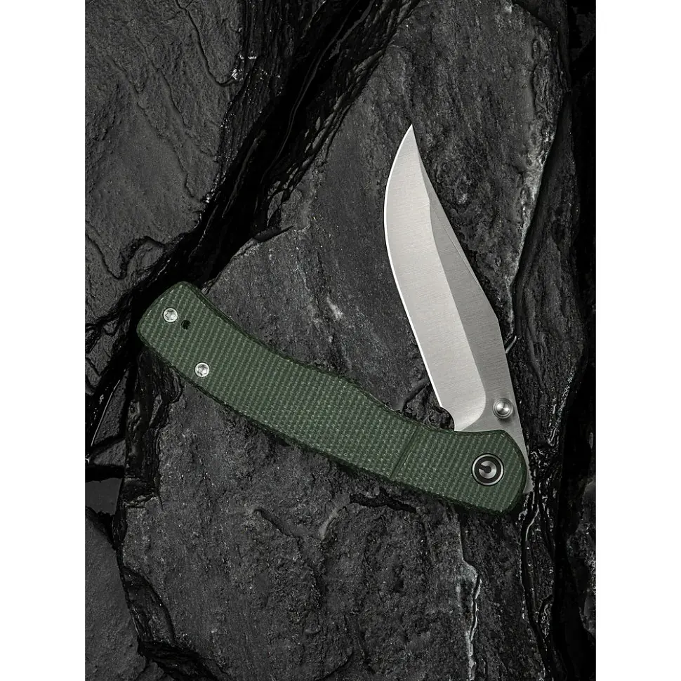 Ніж Civivi Clingman, Green Micarta, Satin (C23065-4) - фото 12