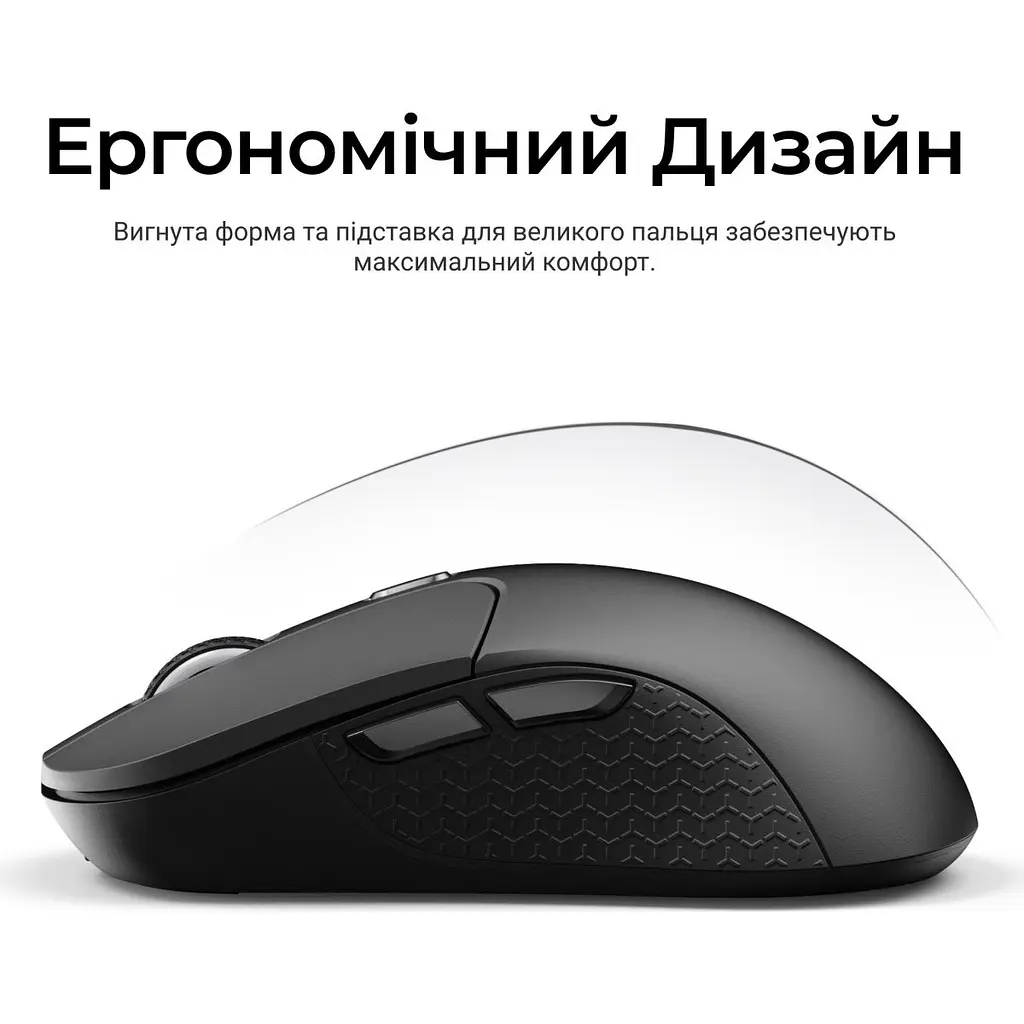 Миша Keychron M3 Black (M3-A23) [168531] - фото 7