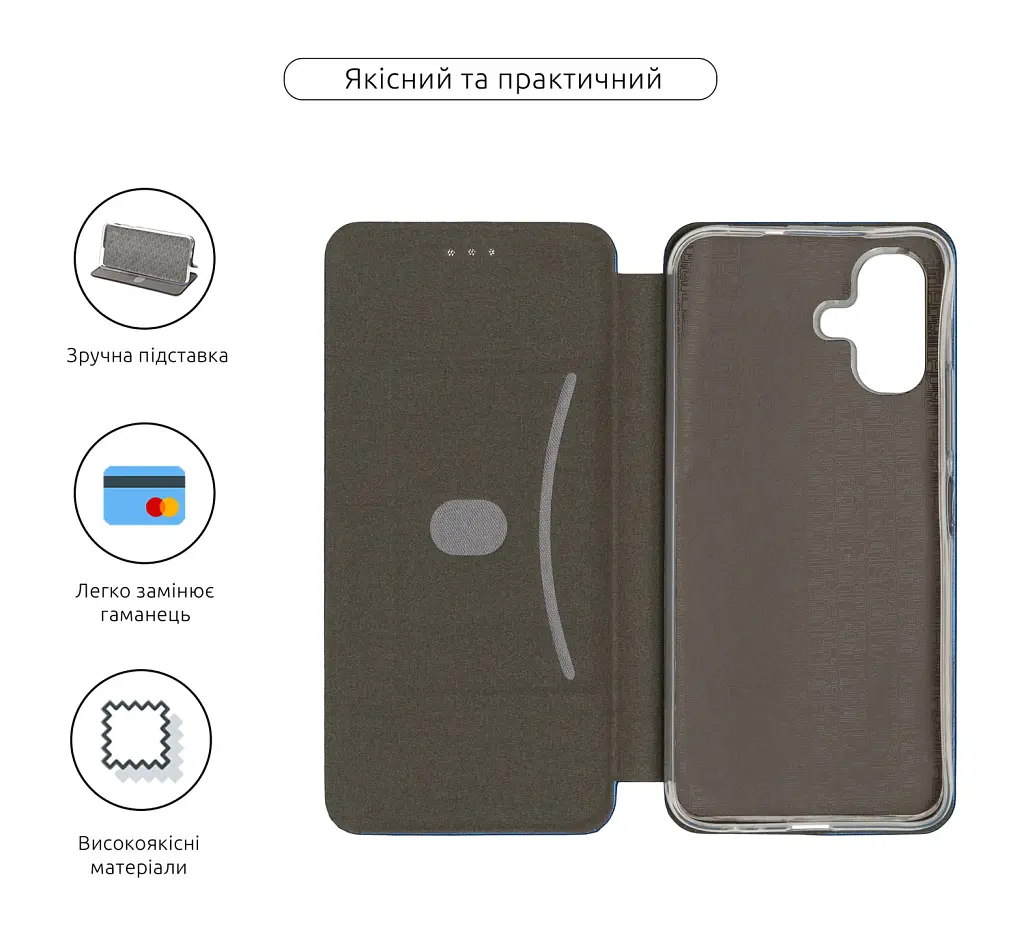 Чохол-книжка ArmorStandart G-Case для Infinix Smart 20 4G Blue - фото 3