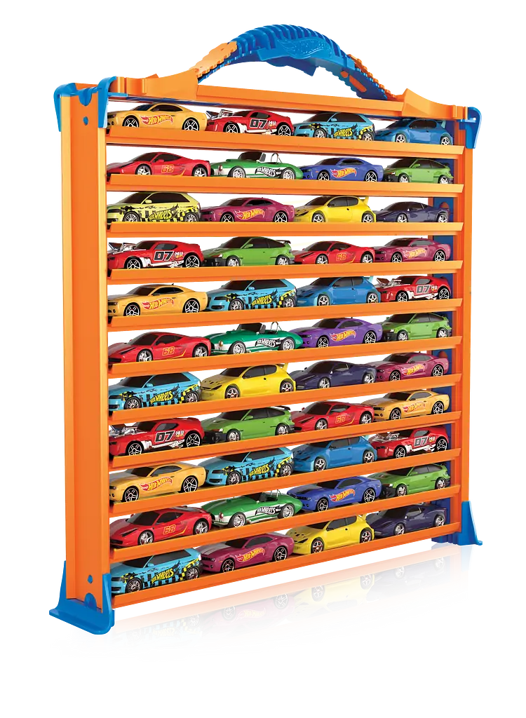 Игровой гараж с дорожками для хранения машинок Hot Wheels (HWCC9) - фото 5