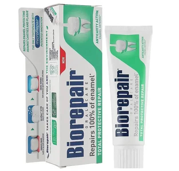 Зубна паста Biorepair Абсолютний захист і відновлення, 75 мл - фото 2